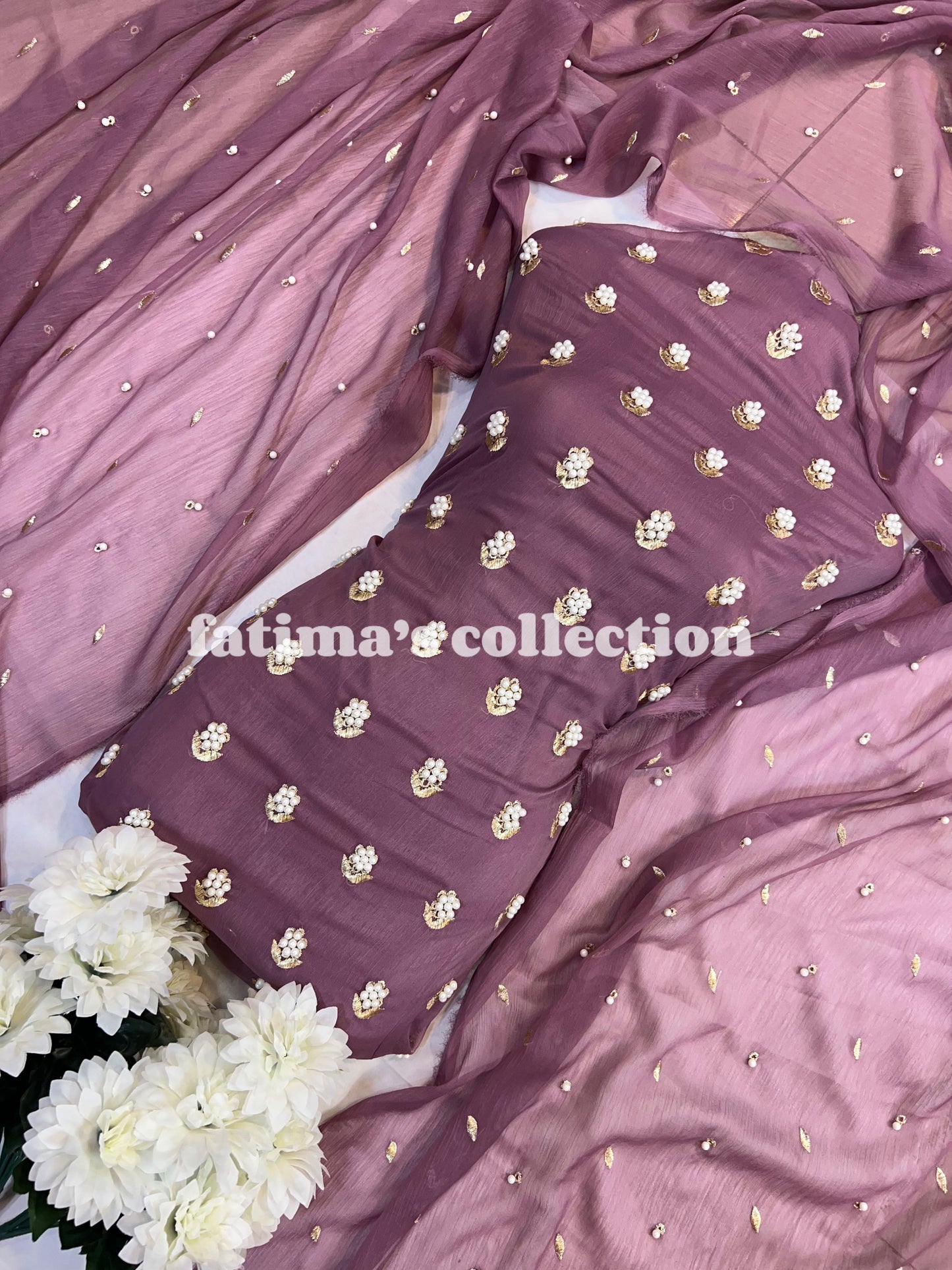 π 7 Pulse Soft Chiffon 3PC Suit π (PEYAZI)
