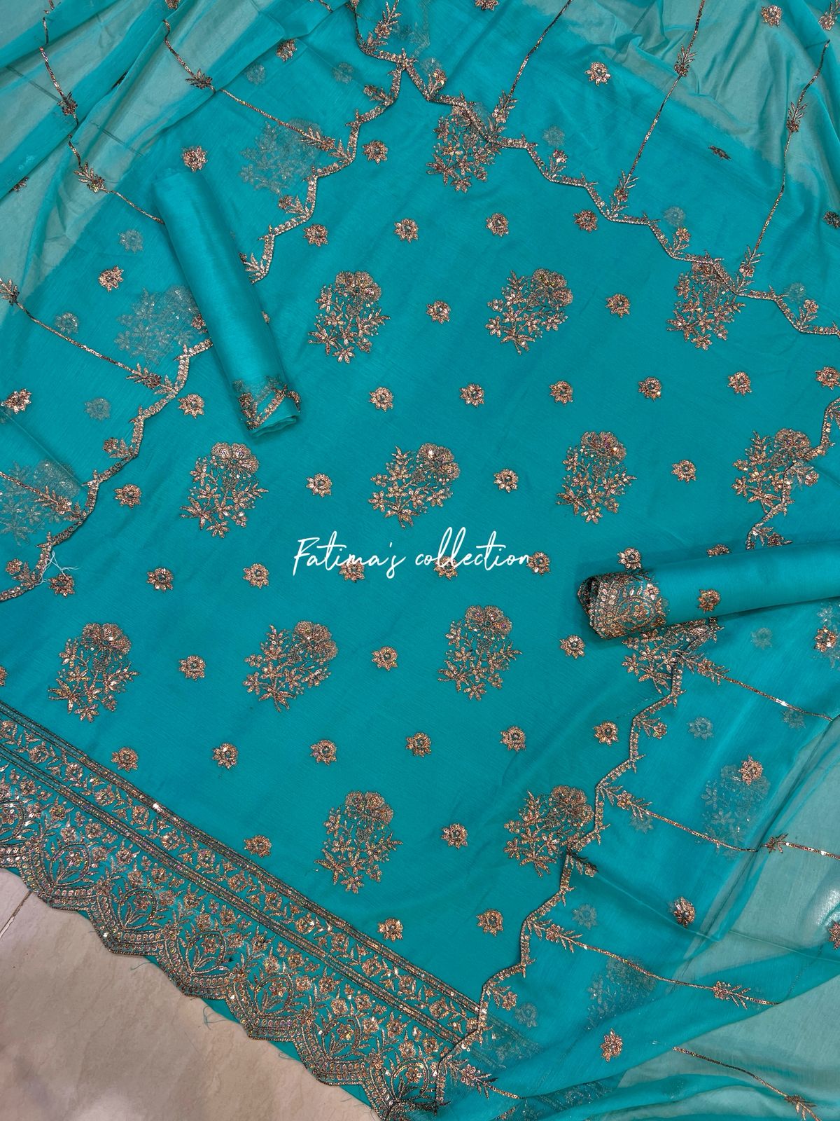 β¨ *3 PC BIG SALE DAMAN DESIGN* β¨ (SEE-GREEN)