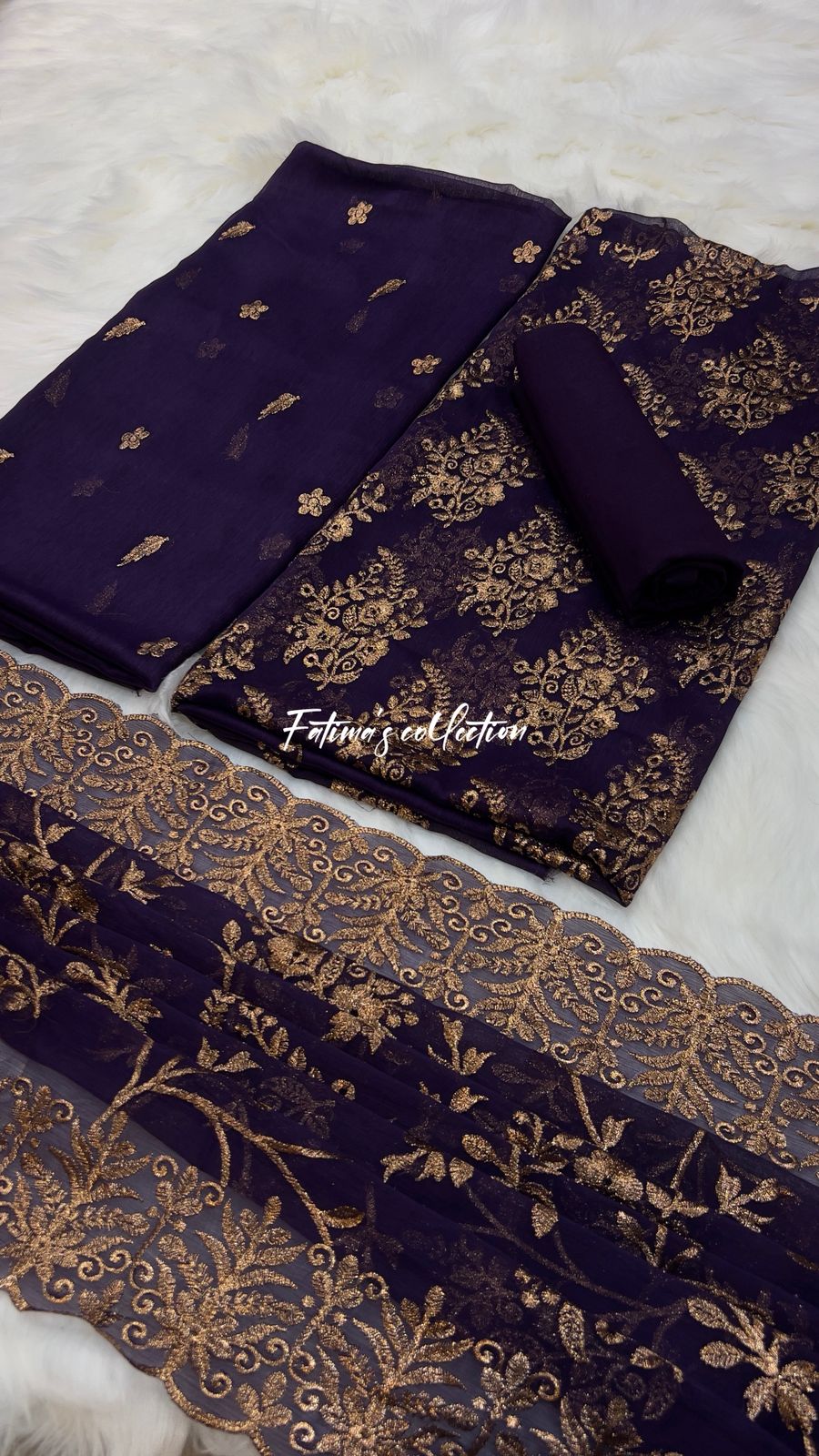 (JAMNI) SOFT CHIFFON LUXURY PARTY WEAR