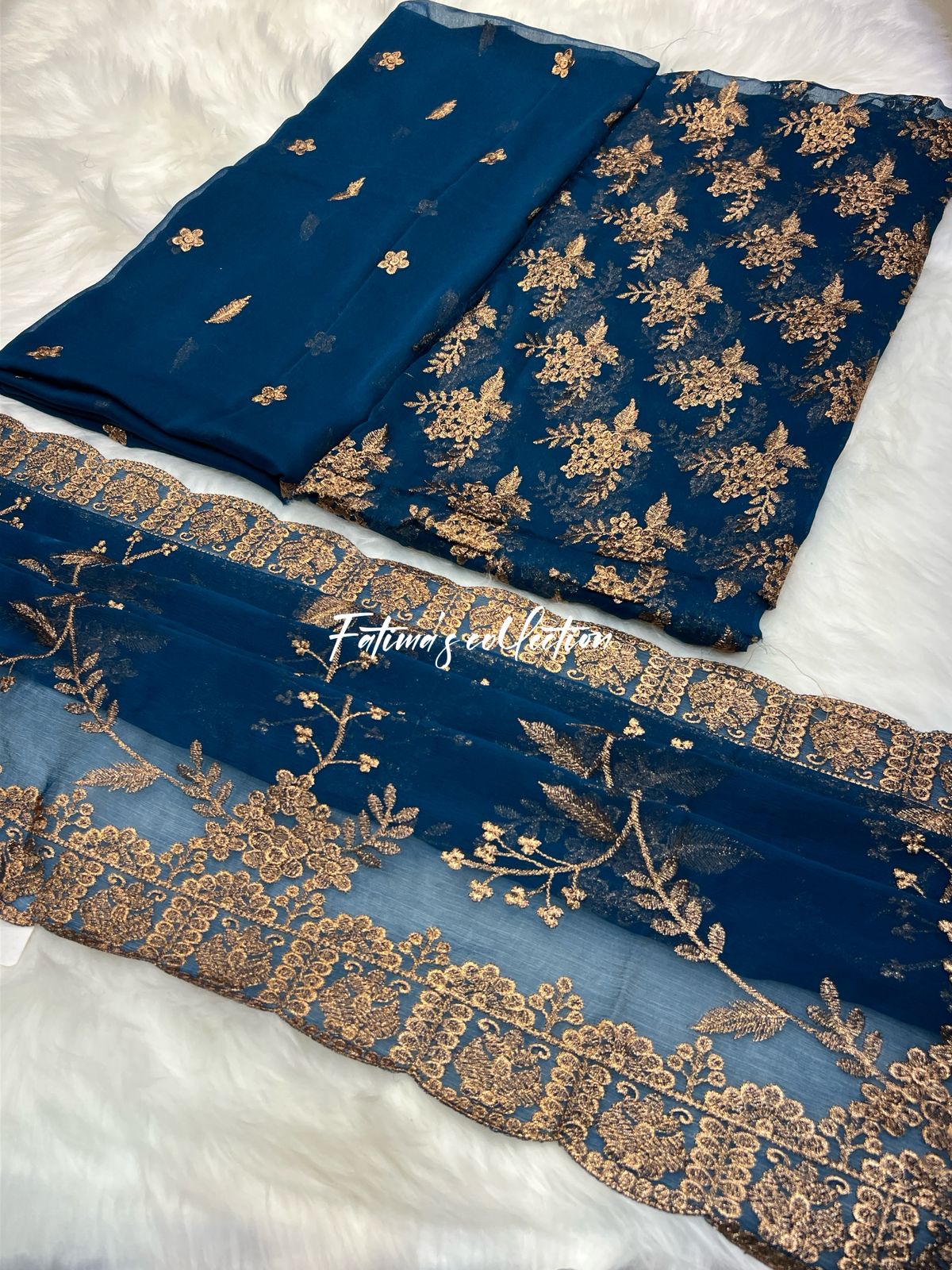 (ZINK) 3PC Luxury Chiffon