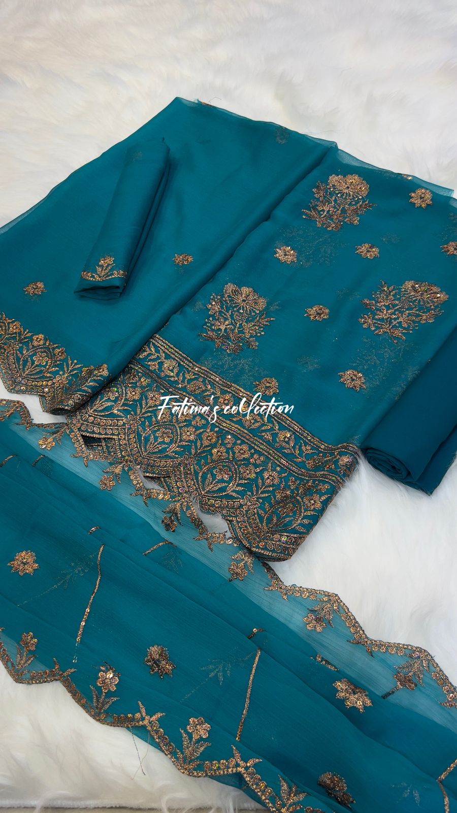 ✨ *3 PC BIG SALE DAMAN DESIGN* ✨ (SEE-GREEN)